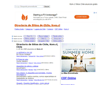 Tablet Screenshot of kom.cl